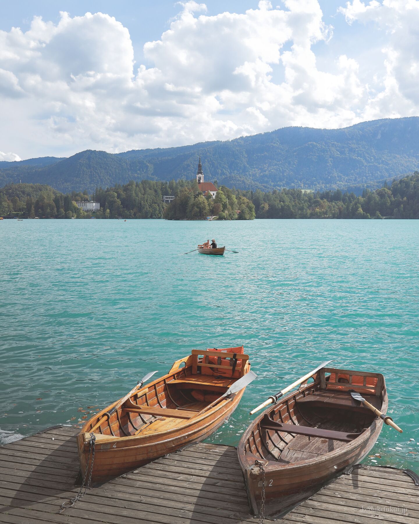 Lake Bled, Sloveniaで撮影した写真